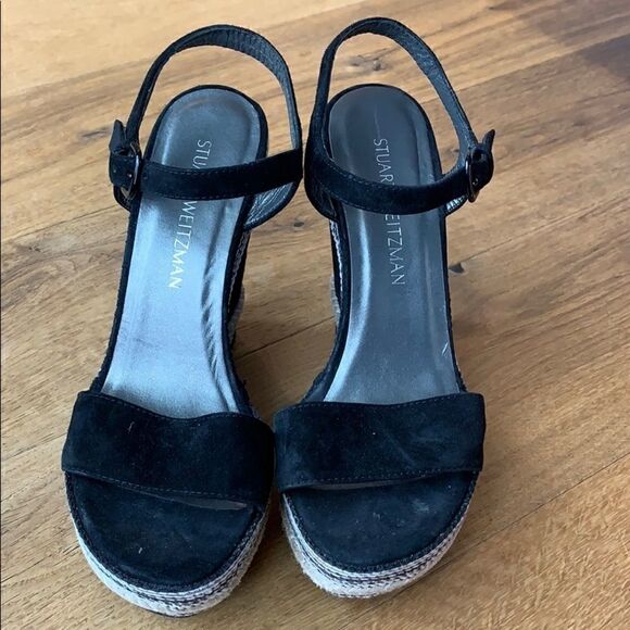 Stuart Weitzman Women's Single Wedge Sandal - Picture 1 of 4
